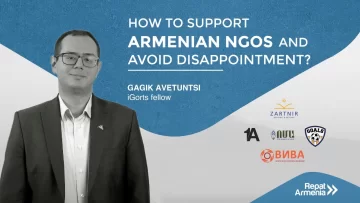 How to Support Armenian NGOs and Avoid Disappointment?